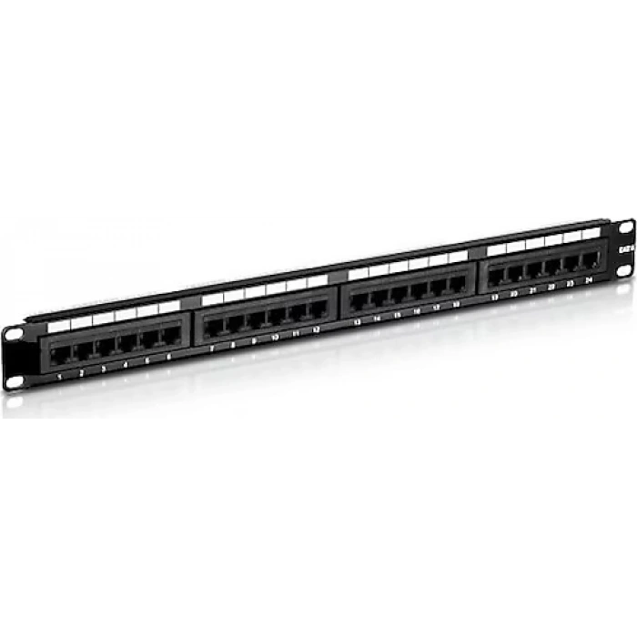 ODS 1U 24port Cat6 Utp Bakır Patch Panel U-P24UTP