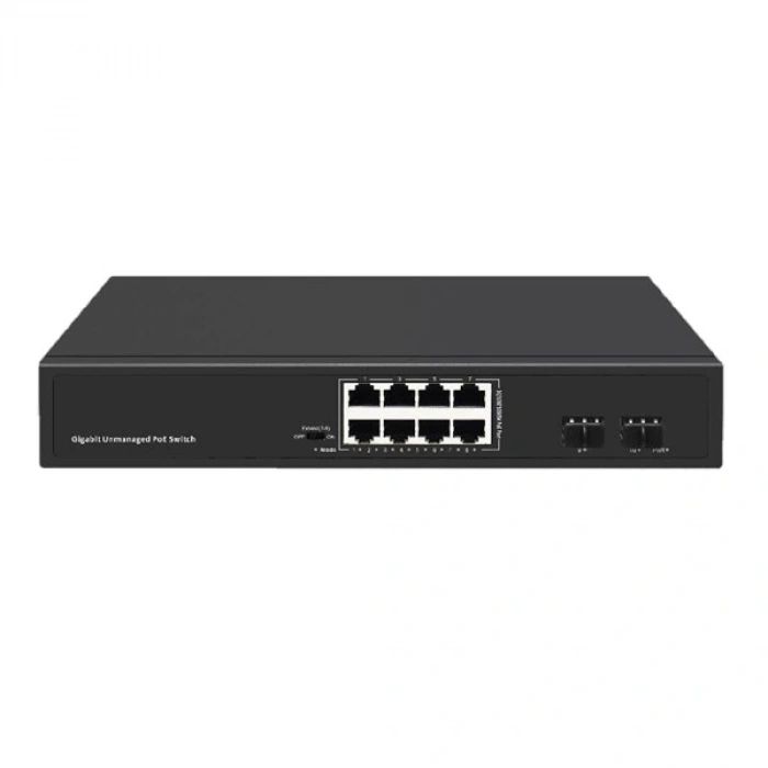 ODS 8port 120w FULL PoE 08ODS-8P2S GIGABIT 2X SFP Yönetilemez Switch
