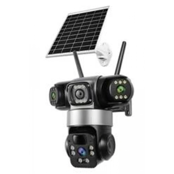 Okam O-KAM 6040 9MP 3 Lens Wifi Solar Kamera