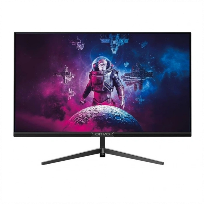 ONVO OV27MNT202G, 27" 1ms, 180Hz, Full HD, 2xHDMI, DP, 2x2W Hoparlör, Metal Ayak, IPS Panel, NVDI G-Sync ve AMD FreeSync, GAMING Monitör