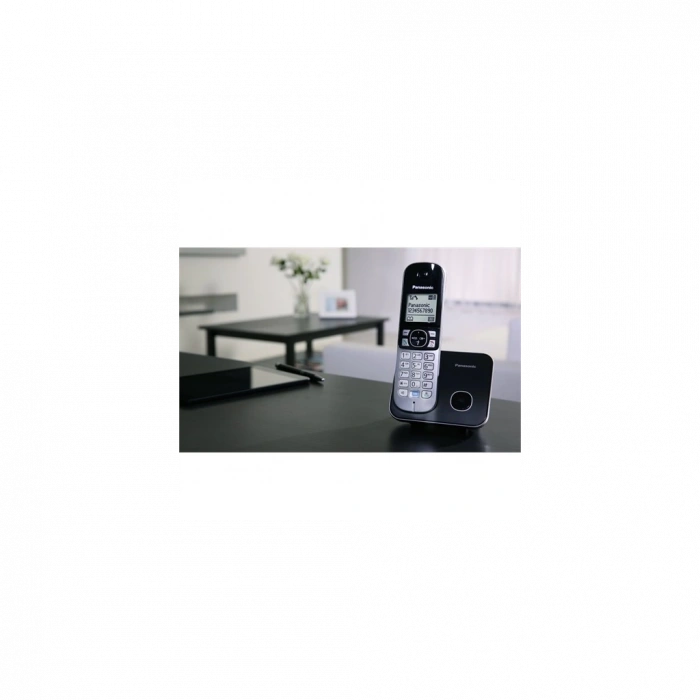 PANASONIC KX-TG6811 TELSİZ TELEFON (Gri) 18 Saat Konuşma, 170 Saat Bekleme, 120 Kişilik Rehber