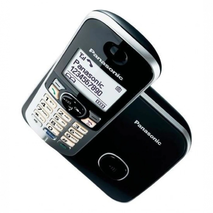 PANASONIC KX-TG6811 TELSİZ TELEFON (Gri) 18 Saat Konuşma, 170 Saat Bekleme, 120 Kişilik Rehber