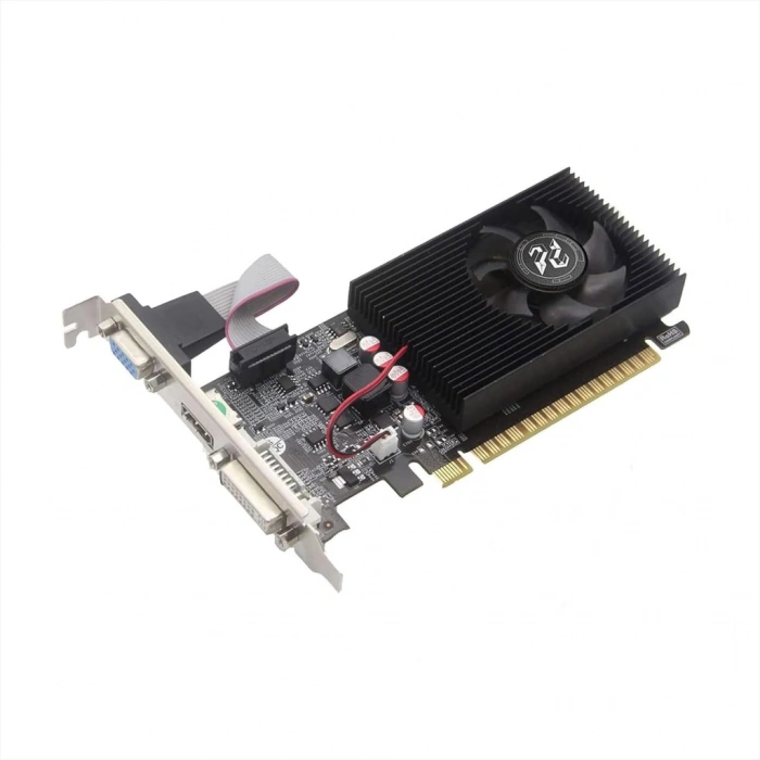 PELADN Nvidia GT 610, 2Gb, GDDR3, 64Bit, 1xD-Sub, 1xDVI, 1xHDMI Ekran Kartı