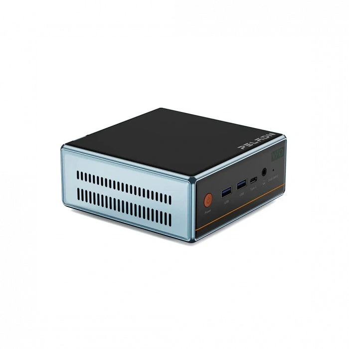 PELADN WO4 Serisi, AMD Ryzen 7 5700U, 16Gb Ram, 512Gb SSD, 1xHDMI, 1xDP,  4xUSB, 1xType-C, 2xLAN, Paylaşımlı Ekran Kartı, Wi-Fi6, Bluetooth 5.2, Windows 11 Pro, MFF MiniPC