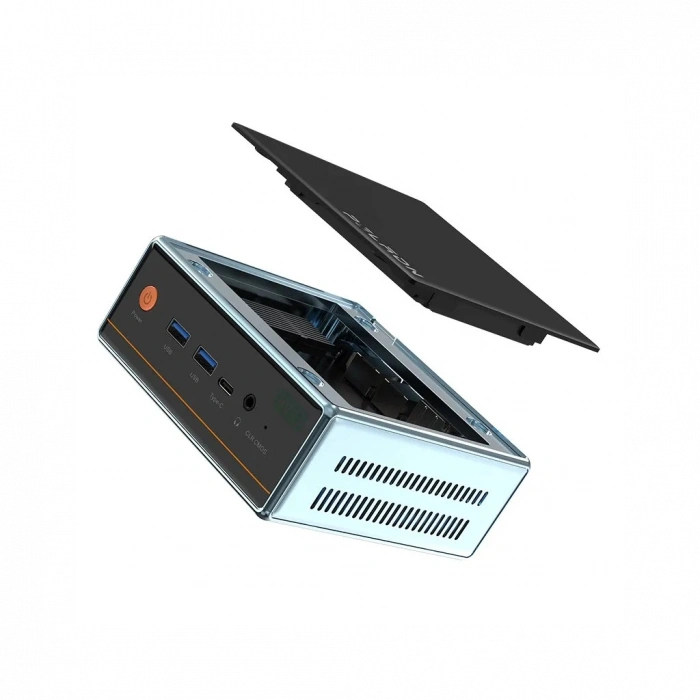 PELADN WO4 Serisi, AMD Ryzen 7 5700U, 16Gb Ram, 512Gb SSD, 1xHDMI, 1xDP,  4xUSB, 1xType-C, 2xLAN, Paylaşımlı Ekran Kartı, Wi-Fi6, Bluetooth 5.2, Windows 11 Pro, MFF MiniPC