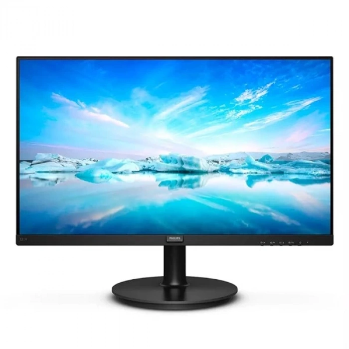 PHILIPS 21.5 VA 221V8-01 4MS 75Hz HDMI EV Ofis Tipi Monitör (1920 X 1080)