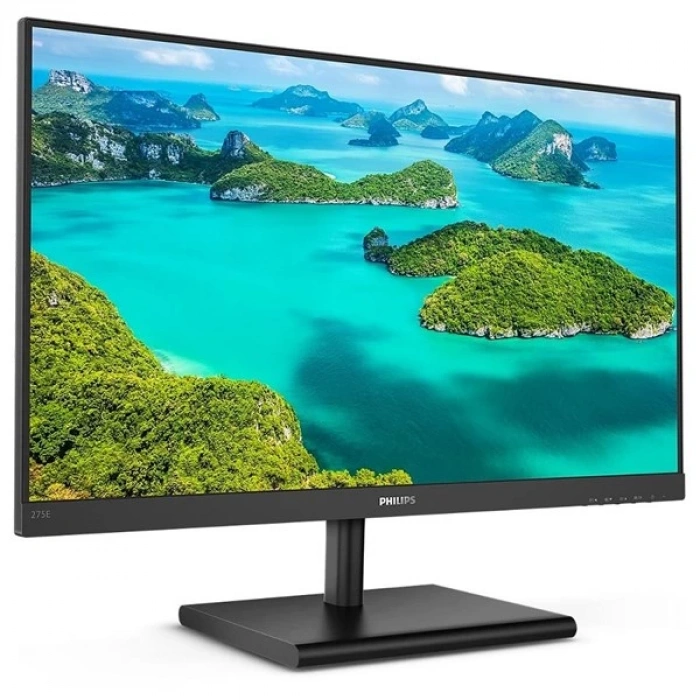 PHILIPS 27 IPS 275E1S-00 4MS 75HZ HDMI-DP EV OFİS MONİTÖRÜ 2560X1440