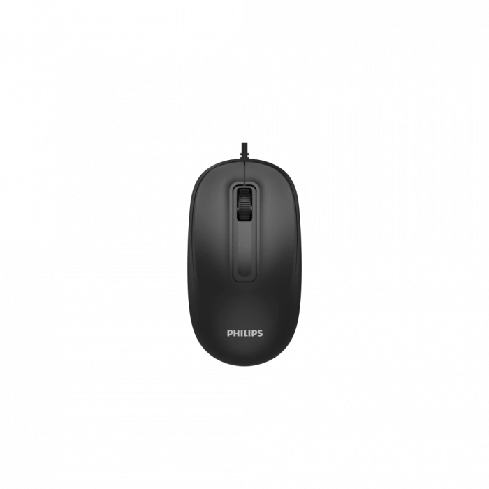 PHILIPS SPK7238B, Siyah, Usb Kablolu, 1200dpi, 3 Tuşlu Optic Mouse