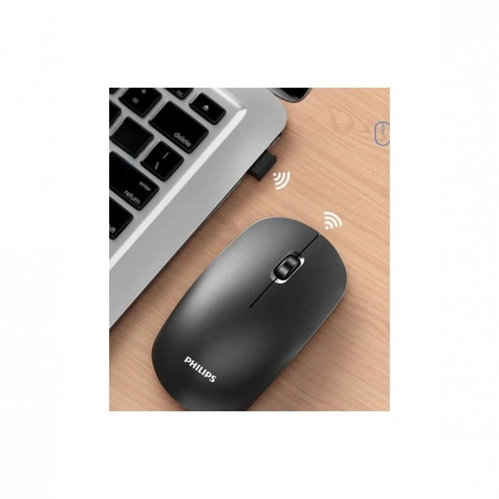 PHILIPS SPK7315B, Siyah, USB Nano 2,4Gh Kablosuz, 1200dpi, Optic, 3 Tuşlu, Mouse