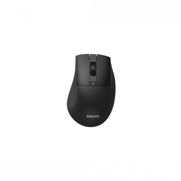 PHILIPS SPK7528B, SESSİZ, Siyah, USB Nano  2,4Gh ve Bluetooth Kablosuz, 1600dpi, Optic, 3 Tuşlu Ergonamik Mouse