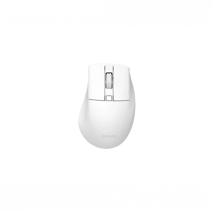 PHILIPS SPK7528W, SESSİZ, Beyaz, USB Nano  2,4Gh ve Bluetooth Kablosuz, 1600dpi, Optic, 3 Tuşlu Ergonamik Mouse