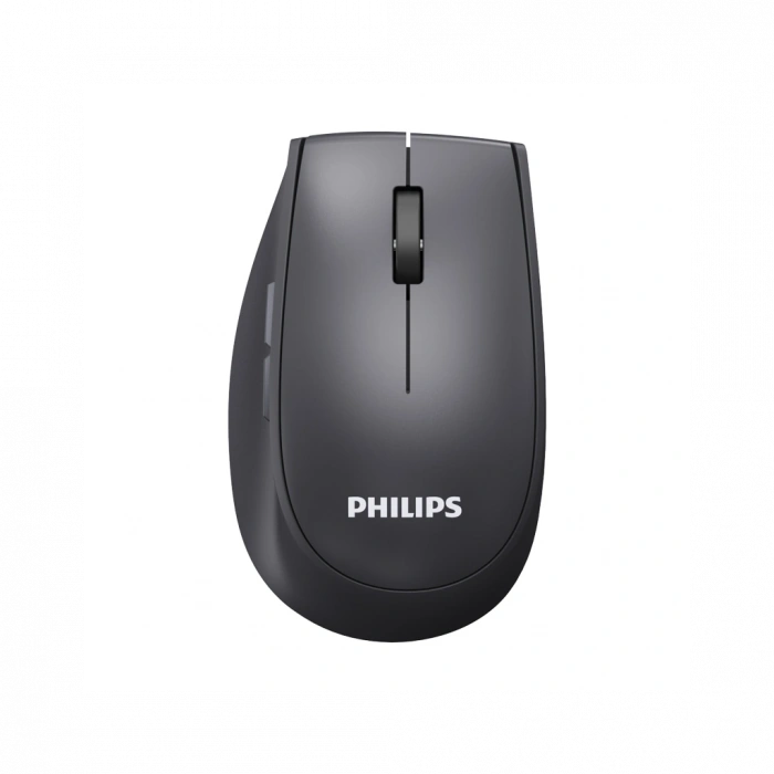PHILIPS SPK7627K, Gri, USB Nano 2,4Gh ve Bluetooth Kablosuz, 1600dpi, Optic, 5 Tuşlu, Şarj Edilebilir, Mouse