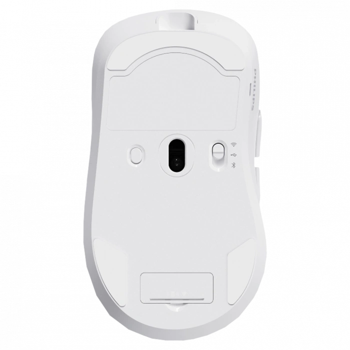 PHILIPS SPK9418W, EVNIA, Beyaz, USB Nano 2,4Gh ve Bluetooth Kablosuz, 12.000dpi, Optic, 6 Programlanabilir Buton, Şarj Edilebilir, GAMING Mouse