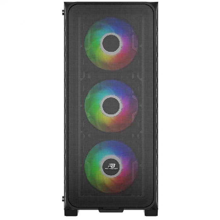 POWERBOOST 600W 80+ PB-PS5846B Gaming Mid-Tower PC Kasası