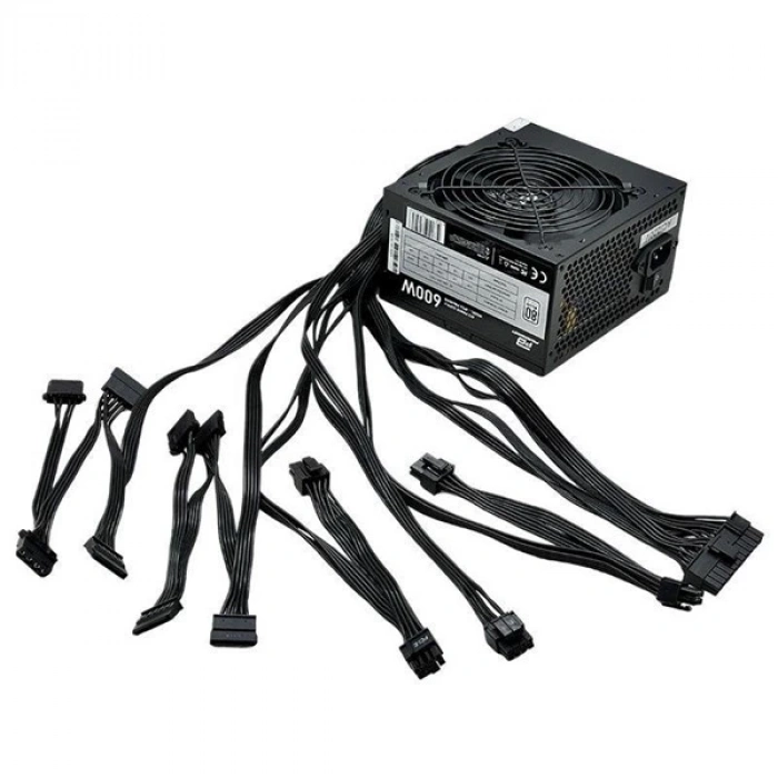 POWERBOOST 600W 80+ PB600WB 12CM FANLI POWER SUPLLY