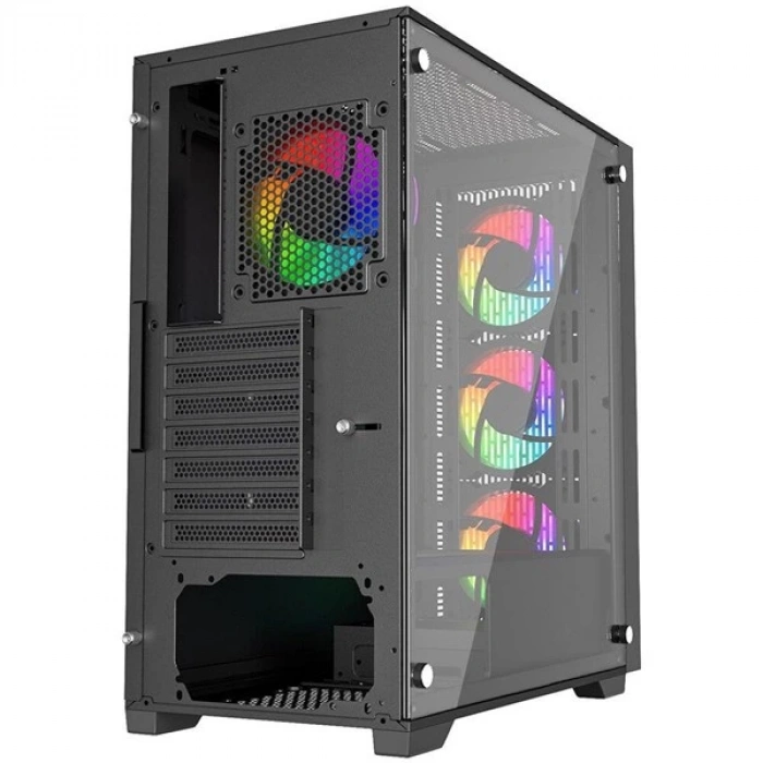 POWERBOOST 650W 80+ BRONZE PB-P705B GAMING MID-TOWER PC KASASI