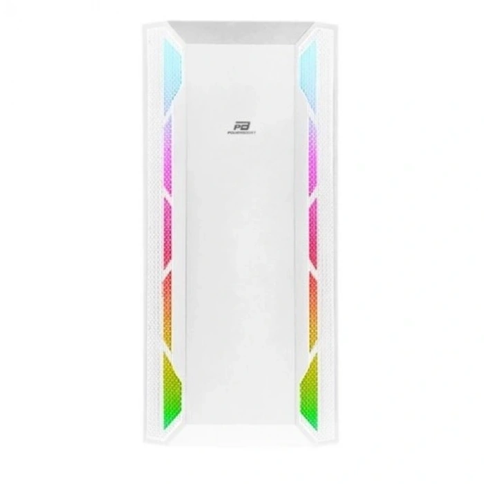 POWERBOOST 650W 80+ PB-P3701BW MESH GAMING ATX Beyaz Oyun Kasası