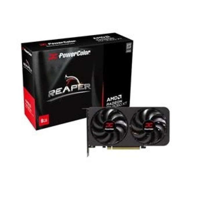 Powercolor Reaper Radeon RX9060XT 8G-A 8Gb Gddr6 128Bit Gaming (Oyuncu) Ekran Kartı