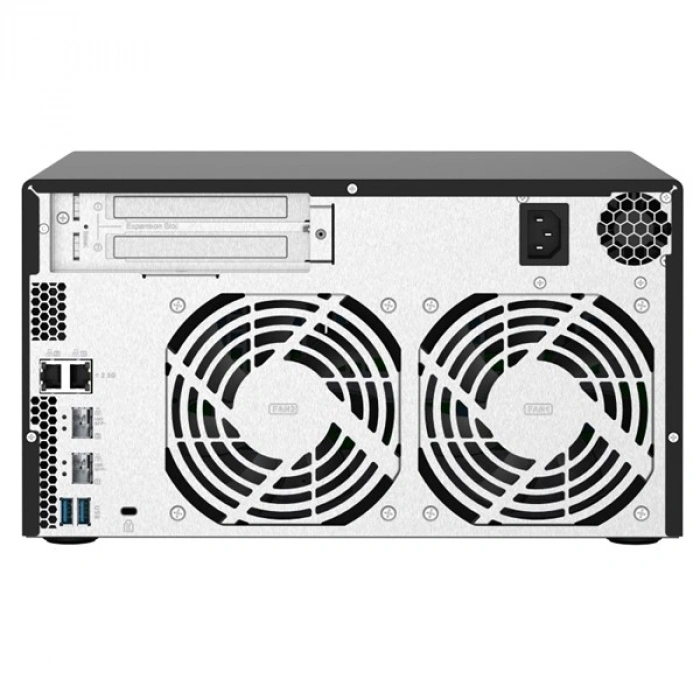 QNAP 8diskli Alpine AL324 QC-4GB RAM-10GbE SFP+ Nas Server TS-832PX (40357)