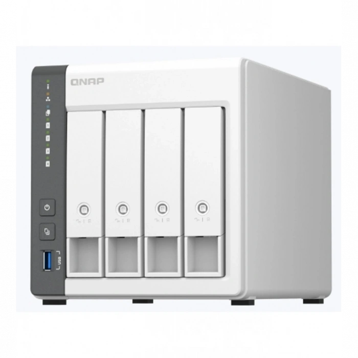 QNAP TurboNAS TS-433-4G, 4Gb Ram, 4xYuvalı, Tower NAS