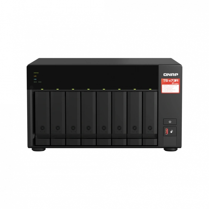 QNAP TurboNAS TS-873A 8Gb Ram 8xYuvalı Tower NAS