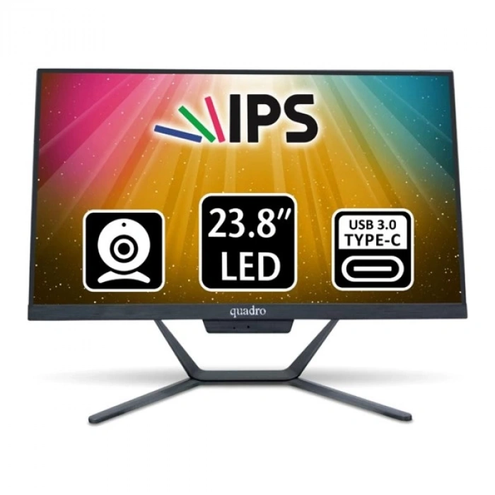 QUADRO 23.8 STARK H224-27165 CORE i7 12700 16GB RAM- 512GB NVME O/B UHD FDOS