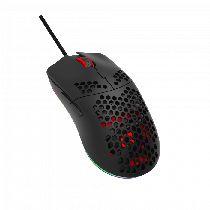 QUANTUM HONEYCOMB Kablolu USB RGB 12800dpi Gaming Mouse
