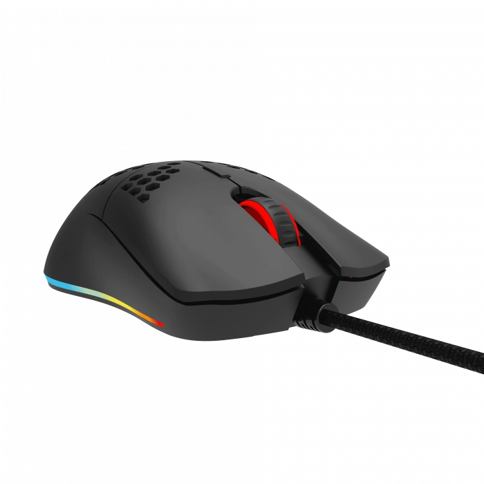 QUANTUM HONEYCOMB Kablolu USB RGB 12800dpi Gaming Mouse