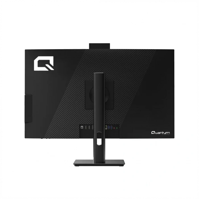 QUANTUM Phase One N6104, Ultra 5-120U, 27" FHD Ekran, 16Gb Ram, 512Gb SSD, Wi-Fi6, HDMI, DP, Type-A, Type-C, Paylaşımlı Ekran Kartı, Free Dos, All In One PC, (Black)