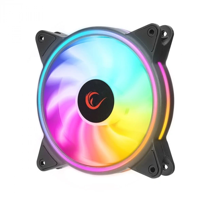 RAMPAGE COOLWIND F3 ARGB Fan + Kumanda 1200RPM Gaming Oyuncu Kasa Fan Kiti 3-lü paket