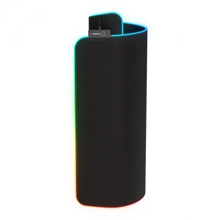 Rampage MP-21 Siyah 252*328*3mm RGB Ledli Gaming Mouse Pad