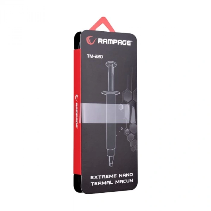 Rampage TM-220 2g 11w/m.K Gri Yüksek Performans Termal Macun