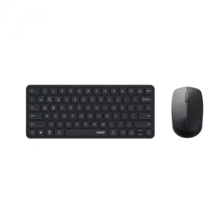 RAPOO 9010M Kablosuz Siyah Klavye - Mouse Set (13388)