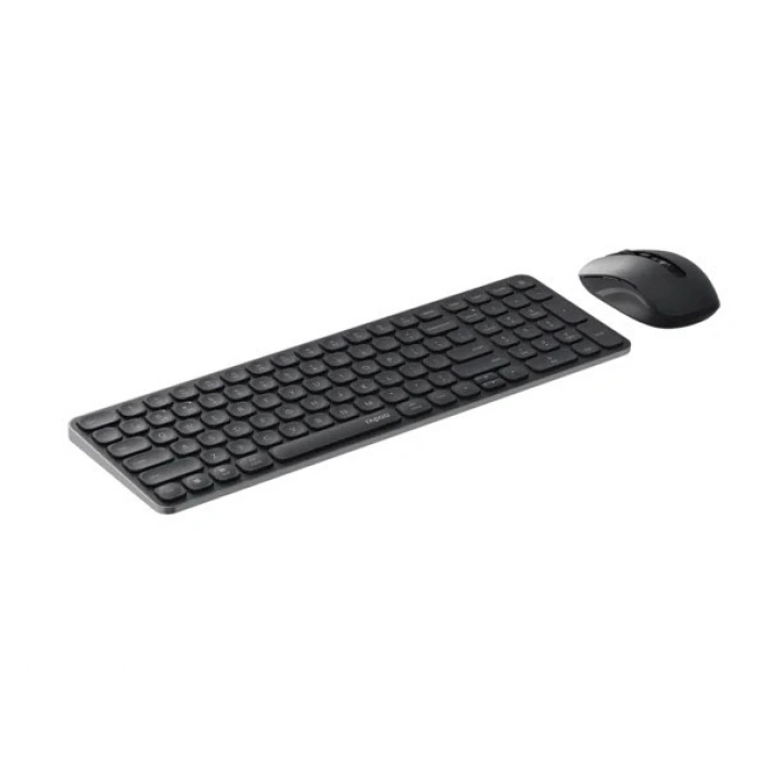 RAPOO 9350S Kablosuz Siyah Klavye - Mouse Set (13389)