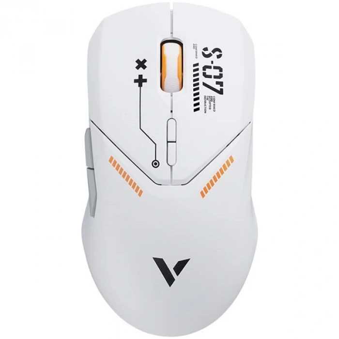RAPOO VT9PRO 26000dpi Kablosuz Gaming Mouse White Orange