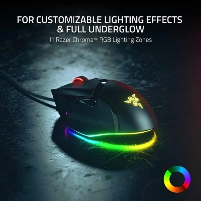 RAZER BASILISK V3 USB 26.000DPI Gaming Optic Mouse RGB RZ01-04000100-R3M1