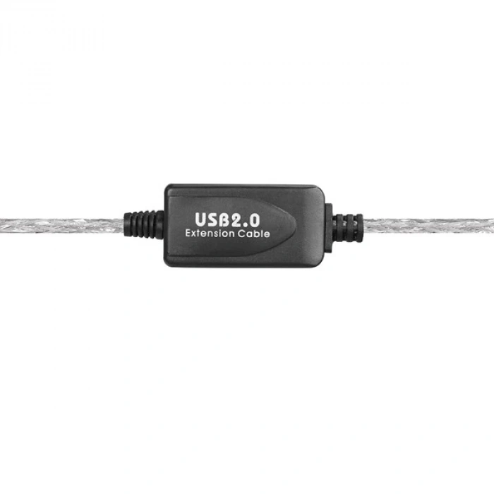 S-LINK 15metre SW-SGG45 Usb2.0 Şeffaf Uzatma Kablo