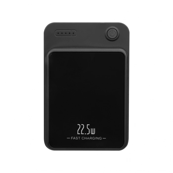 S-LINK M1021, Magsafe, Siyah, 10.000mAh, 1xUSB, 1xType-C, 4 LED Göstergeli, PowerBank