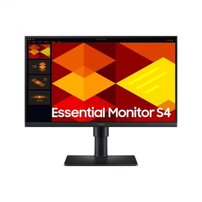 SAMSUNG 21.5 IPS LS22D400GAUXUF 5MS 100hz HDMI-DP Pivot EV Ofis Tipi Monitör