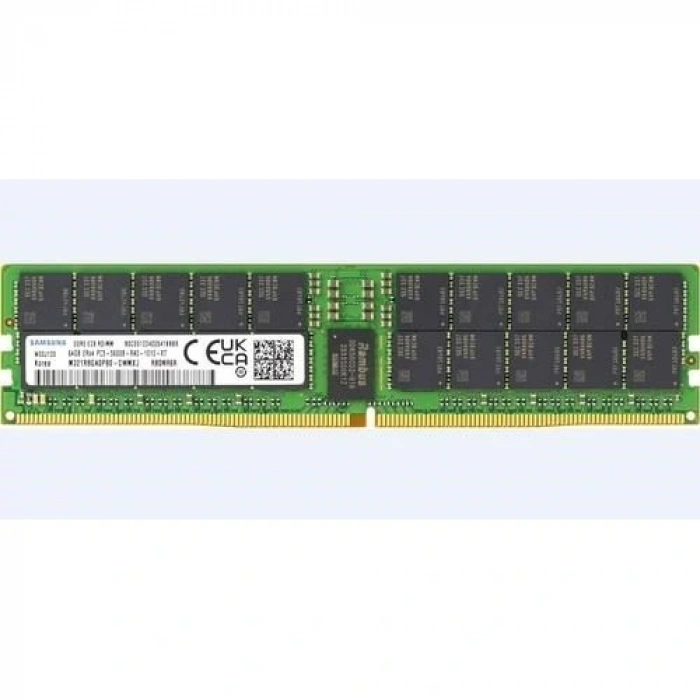 SAMSUNG DDR5 ECC RDIMM 64GB 5600MHz M321R8GA0PB0-CWM 2Rx4 Sunucu Ram