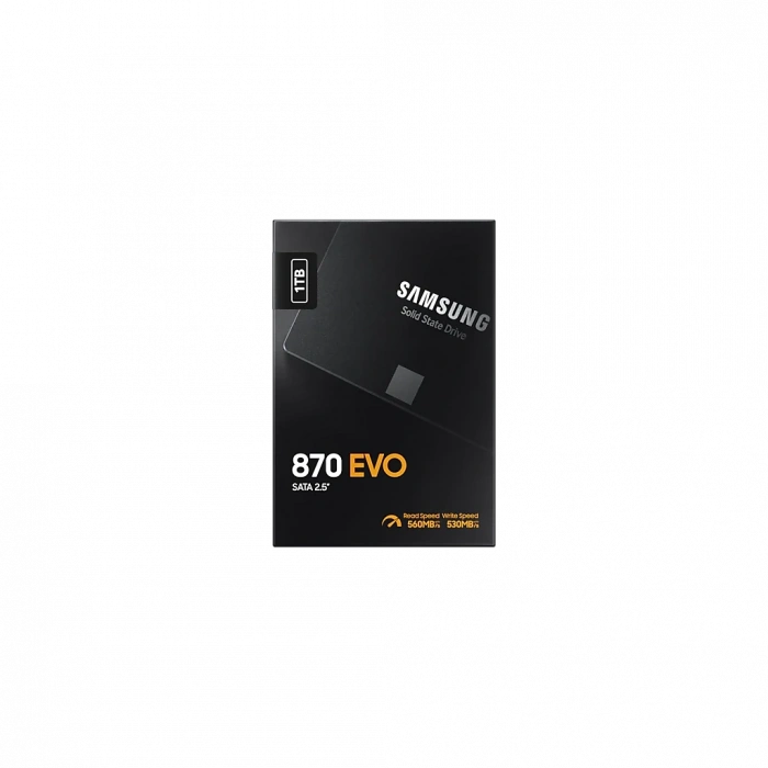 SAMSUNG MZ-77E1T0BW 870 EVO 1TB 560/530, 2,5" SATA SSD (Türkiye Distribütörü Garantili)