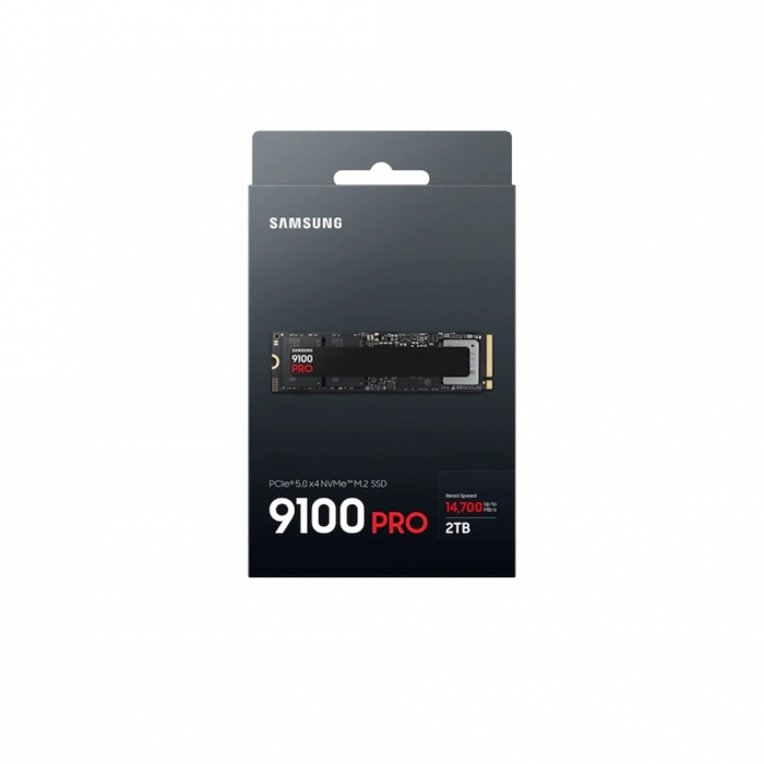 SAMSUNG MZ-VAP2T0BW, 9100 PRO, 2TB, 14700/13400, Gen5, NVMe PCIe M.2 2280, SSD (Türkiye Distribütörü Garantili)
