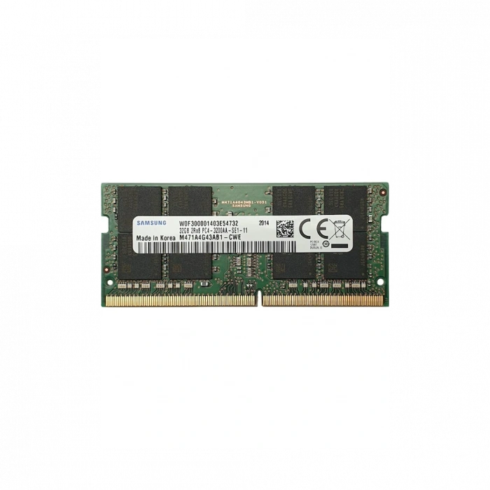 Samsung SAMSO3200/32, 32GB, DDR4, 3200MHz,  1.2V Notebook Ram (M471A4G43AB1-CWE)