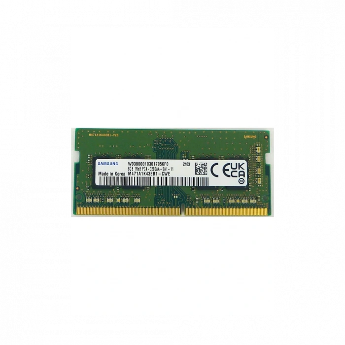 Samsung SAMSO3200/8, 8GB, DDR4, 3200MHz,  1.2V Notebook Ram (M471A1K43EB1-CWE)