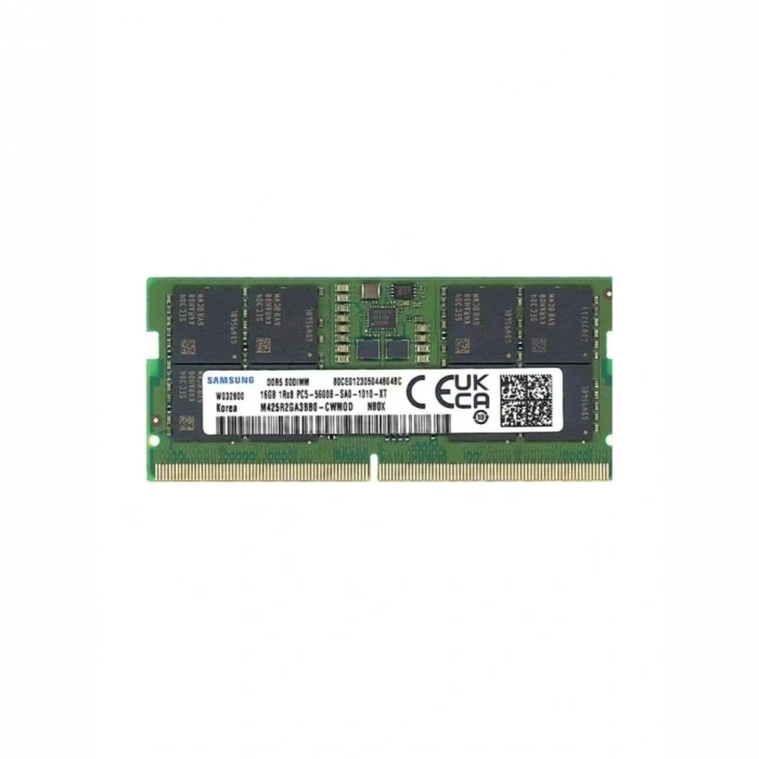 Samsung SAMSO5600/16, 16GB, DDR5, 5600MHz,  CL46, 1.1V Notebook Ram (M425R2GA3BB0-CWMOM)