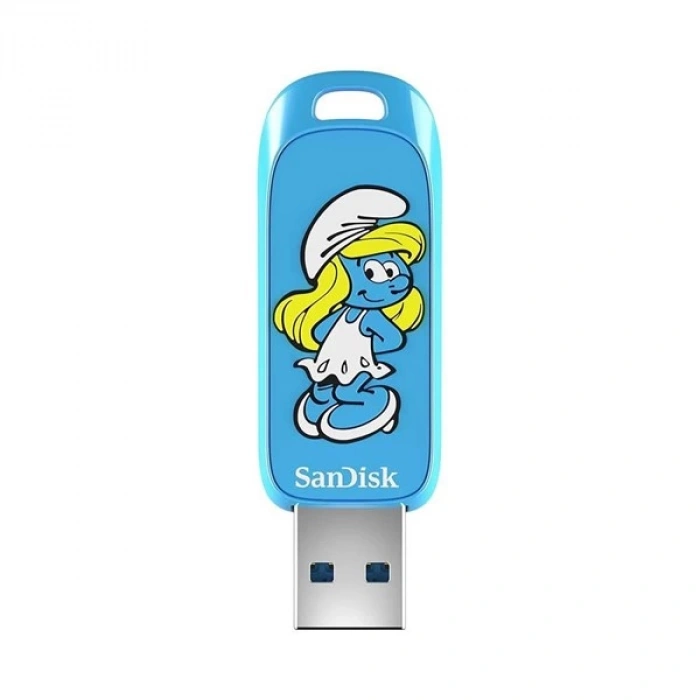 SANDISK 256GB SMURF SDCZIS-256G-G46 USB 3.2 BELLEK