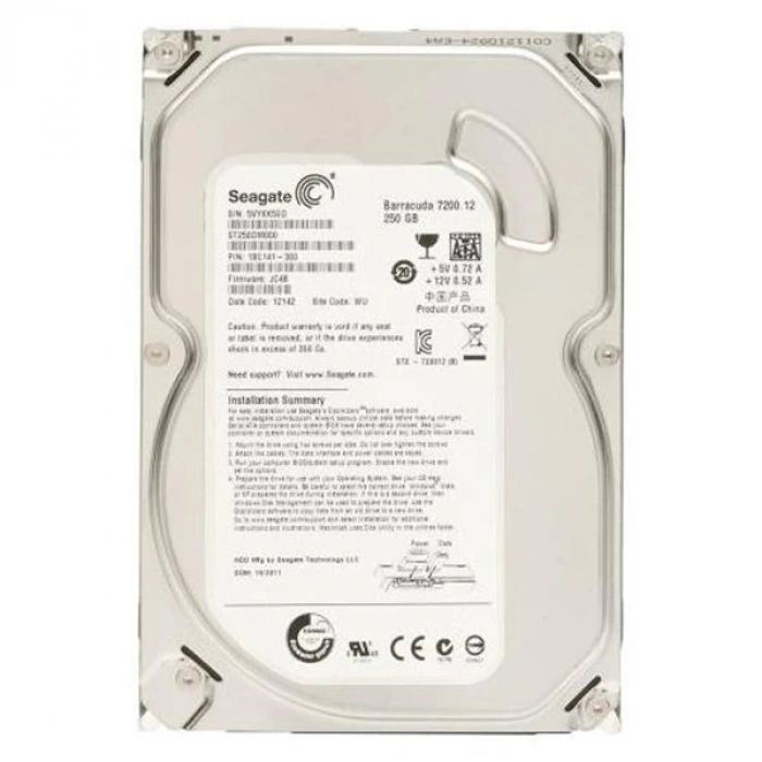 SEAGATE 3.5 250gb BARRACUDA ST250DM000 7200 RPM 16MB SATA-3 PC Diski