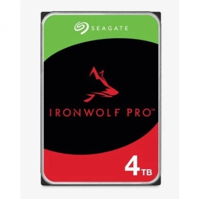 SEAGATE 3.5 4TB IRONWOLF PRO ST4000NT001 256MB 7200RPM SATA-3 KURUMSAL NAS DİSKİ