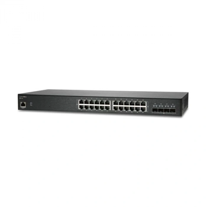 SONICWALL 24port 410W FULL PoE 02-SSC-8377 GIGABIT 4XSFP+ Yönetilebilir Switch RackMount