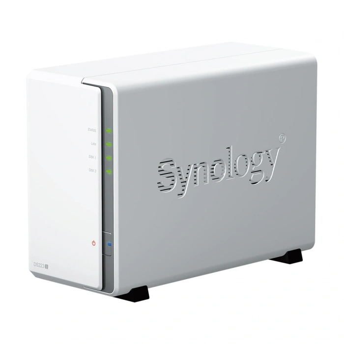 SYNOLOGY 2diskli Realtek QC-1GB RAM-Gigabit Nas Server DS223J